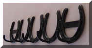 5 row horseshoe hanger Coat Hanger