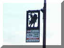 Advertising Banner Sign Bull Rider